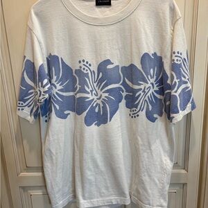 The Bureau x Free People Hibiscus oversized tee